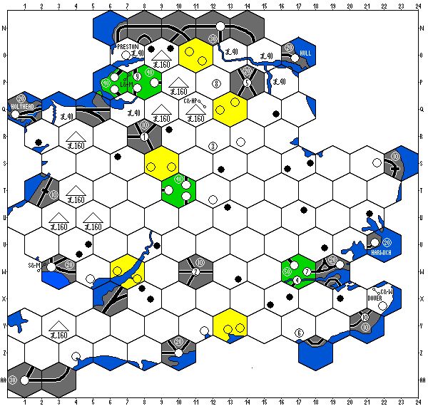 1829 South map