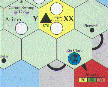 1876 map board